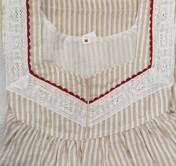 Bantex With Pockets, No Open Medium Printed Nighty