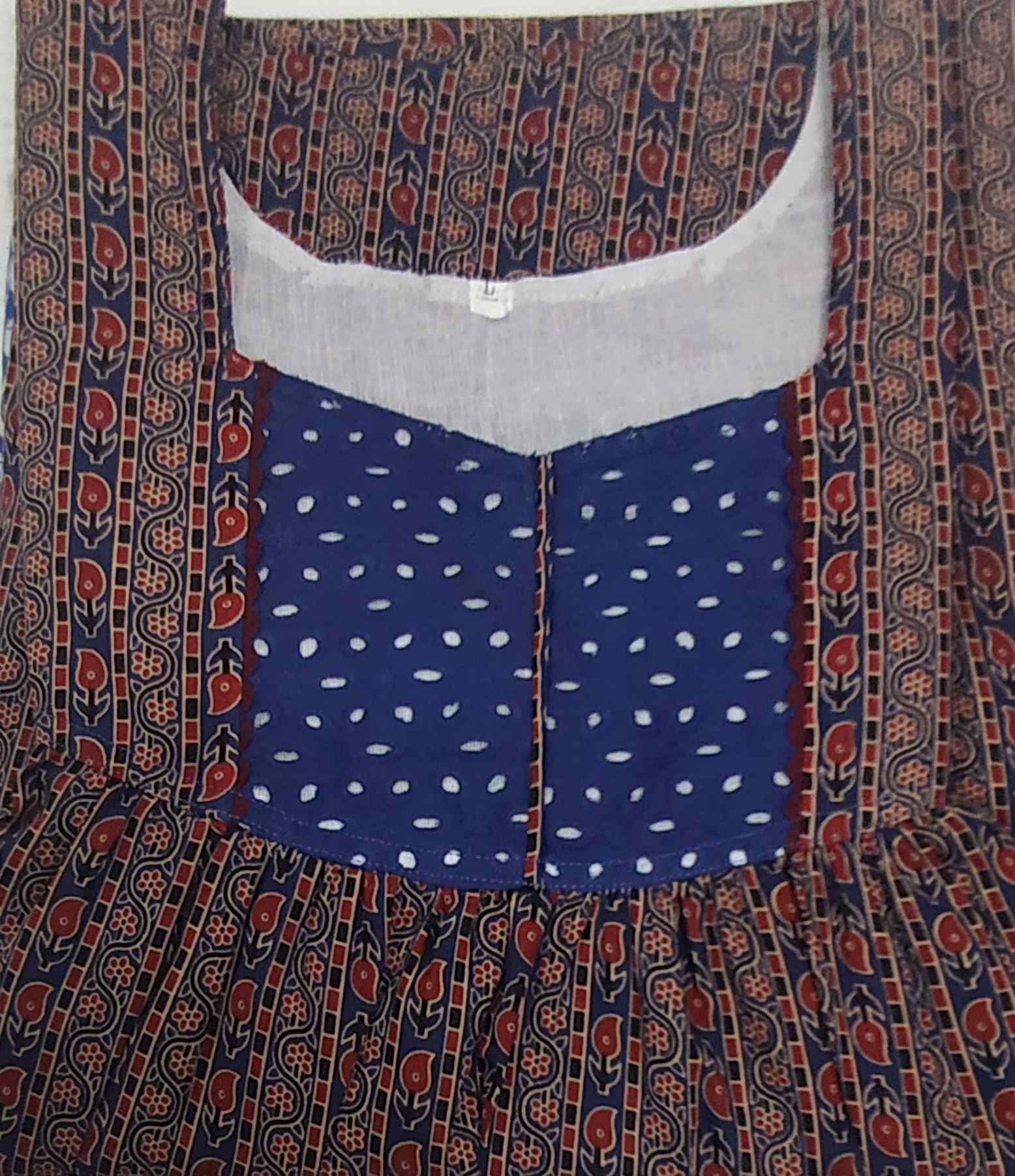 Soft Cotton With Pockets, No Open Large Printed Nighty