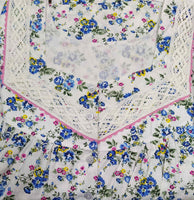 Cotton Half Open, Pockets Large Printed Nighty