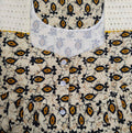 Cotton With Pockets, Half Open Large Printed Nighty