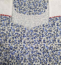 Cotton With Pockets, Half Open Large Printed Nighty