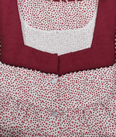 Cotton With Pockets, Half Open Large Printed Nighty