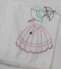 Cotton Printed baby sheet with embroidery for new borns
