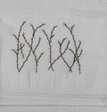 Cotton Printed baby sheet with embroidery for new borns
