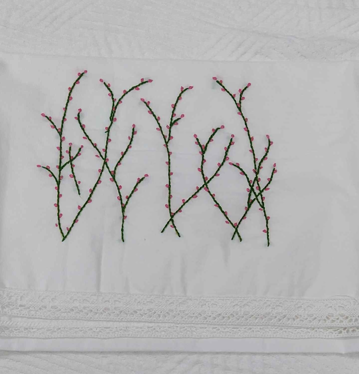 Cotton Printed baby sheet with embroidery for new borns