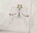 Cotton Printed baby sheet with embroidery for new borns