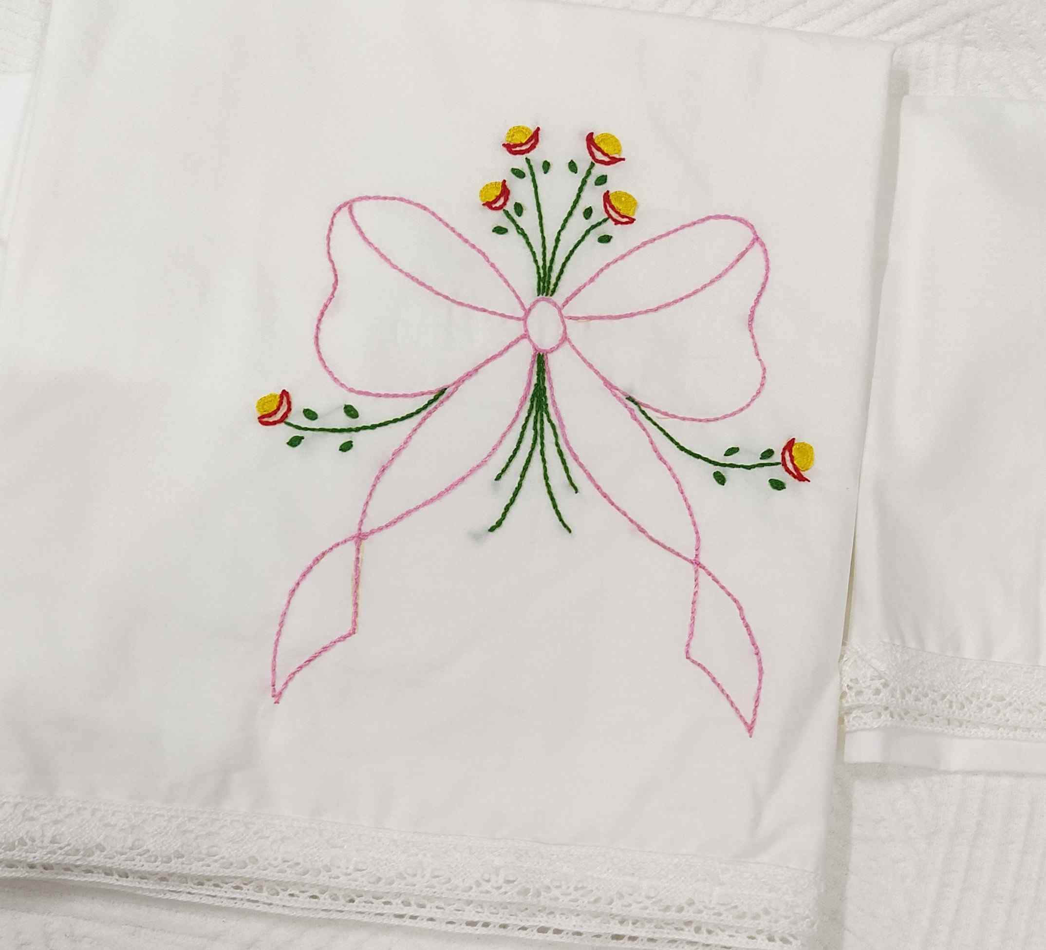 Cotton Printed baby sheet with embroidery for new borns