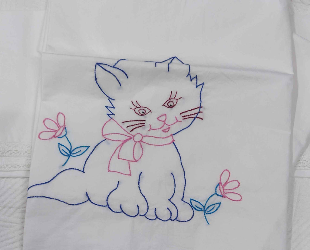 Cotton Printed baby sheet with embroidery for new borns