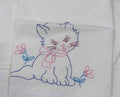 Cotton Printed baby sheet with embroidery for new borns