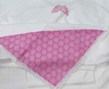 Cotton Printed baby sheet with embroidery for new borns