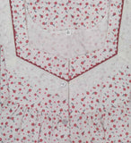 Cotton With Pockets, Half Open Large Printed Nighty