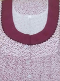 Cotton With Pockets, Half Open Small Printed Nighty