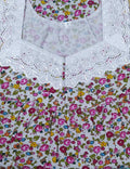 Cotton With Pockets, No Open Small Printed Nighty