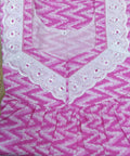 Soft Cotton With Pockets, No Open Small Printed Nighty