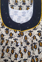 Cotton With Pockets, Half Open Small Printed Nighty