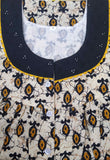 Cotton With Pockets, Half Open Small Printed Nighty