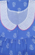Soft Cotton With Pockets, No Open Small Printed Nighty
