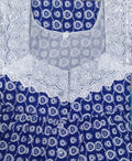 Cotton With Pockets, Half Open Small Printed Nighty