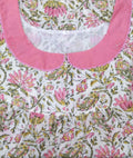 Cotton With Pockets, No Open Large Printed Nighty