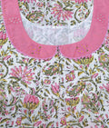 Cotton With Pockets, No Open Large Printed Nighty