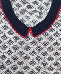 Cotton With Pockets,   A  Line  no Open Medium Printed Nighty