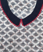 Cotton With Pockets,   A  Line  no Open Medium Printed Nighty