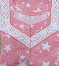 Cotton With Pockets, A line    Half Open Medium Printed Nighty