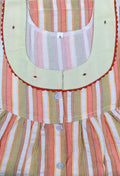 Cotton With Pockets, Half Open Small Printed Nighty