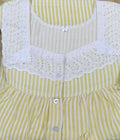 Bantex With Pockets, Half Open Small Printed Nighty