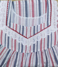 Bantex With Pockets, Half Open, No Open Large Printed Nighty