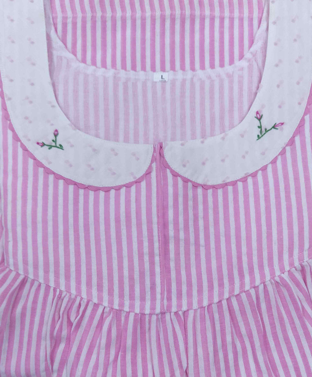 Bantex With Pockets, No Open Large Printed Nighty