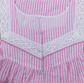 Bantex With Pockets, Half Open Large Printed Nighty