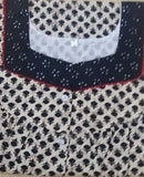 Cotton With Pockets, Half Open Large Printed Nighty