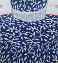 Soft Cotton With Pockets, Half Open Large Printed Nighty