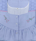 Cotton With Pockets, Half Open Small Printed Nighty