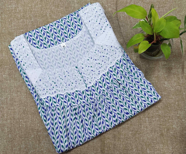 Cotton  Medium Printed Nighty