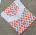 Cotton A-line churidar cut, With Pockets, Half Open Medium Printed Nighty