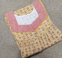 Cotton With Pockets, Half Open Medium Printed Nighty