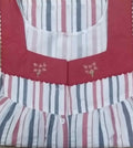 Bantex With Pockets, Half Open Large Printed Nighty