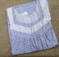 Cotton Side zip, With Pockets Medium Printed Nighty