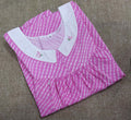 Soft Cotton Side zip, With Pockets Medium Printed Nighty
