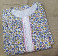 Cotton Side zip, With Pockets, Side elastic Medium Printed Maternity Wear