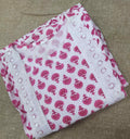 Cotton Side zip, With Pockets, Side elastic Medium Printed Maternity Wear