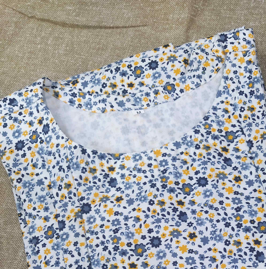 Cotton Side zip, With Pockets, Side elastic Medium Printed Maternity Wear