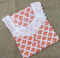 Cotton A-line churidar cut, With Pockets, Half Open Medium Printed Nighty