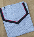 Cotton A-line churidar cut, With Pockets, No Open Medium Printed Nighty