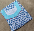 Cotton With Pockets, Half Open Medium Printed Nighty