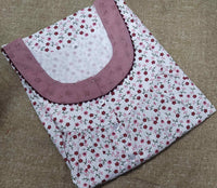 Cotton With Pockets, Half Open Medium Printed Nighty