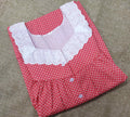 Cotton With Pockets, Half Open Small Printed Nighty