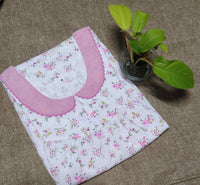 Cotton With Pockets, No Open Medium Printed Nighty